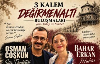 3 KALEM DEĞİRMENALTI BULUŞMALARI TEKİRDAĞ’DA EDEBİYATSEVERLERİ BİR ARAYA GETİRECEK