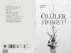 MAHFEL’DEN YENİ KİTAP: ÖLÜLER FİHRİSTİ