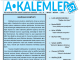Eskimeyen Duyurular: Akalemler 32. Sayısıyla Okuruyla Buluştu!