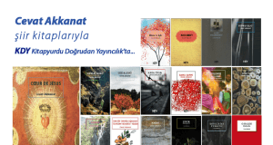 Cevat Akkanat’ın Şiirleri Üzerine Sonuç Yazısı | Ali Celep Yazdı…