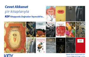 Cevat Akkanat’ın Şiirleri Üzerine Sonuç Yazısı | Ali Celep Yazdı…